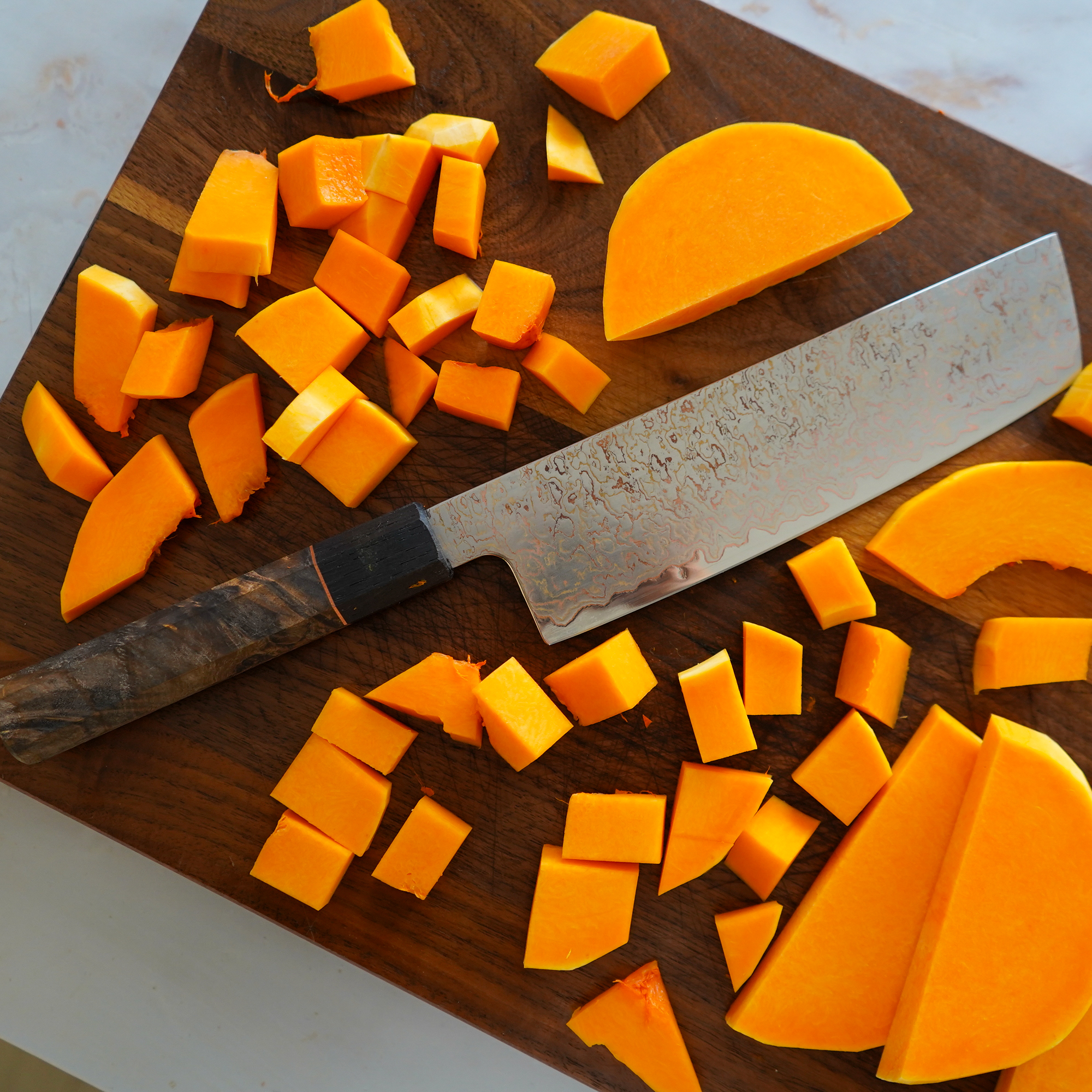 seki kyuba niji nakiri cutting pumpkin