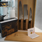 Seki Kyuba RYU Knife Set: Gyuto, Nakiri, Petty Japanese Kitchen Knives Seki Kyuba RYU Knife Set: Gyuto, Nakiri, Petty Japanese Kitchen Knives