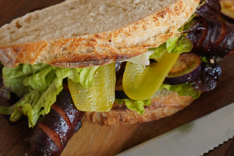 The Tastiest Polish Sausage Sourdough Sandwich You'll Ever Make