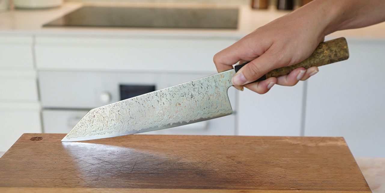 combo japanese kitchen knife grip style