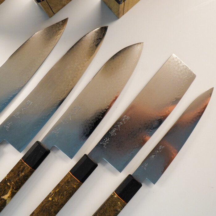 Seki Kyuba RYU Japanese Kitchen Knife Santoku Bunka Nakiri Petty Gyuto Chef's Stainless