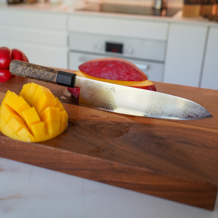 Seki Kyuba RYU Japanese Kitchen Stainless Knife Gyuto Chef's Daily Go To Knife Seki Kyuba RYU Japanese Kitchen Stainless Knife Gyuto Chef's Daily Go To Knife