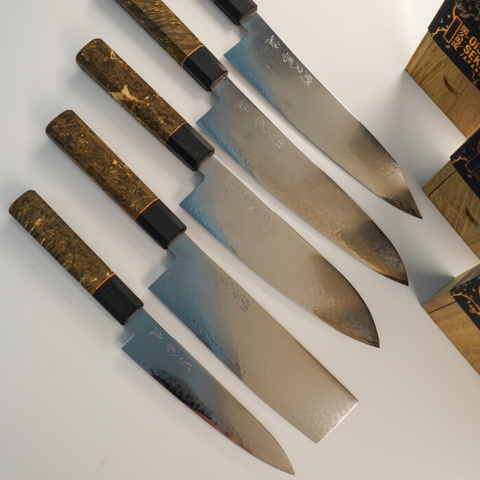 Seki Kyuba RYU Japanese Kitchen Knife Santoku Bunka Nakiri Petty Gyuto Chef's Stainless Seki Kyuba RYU Japanese Kitchen Knife Santoku Bunka Nakiri Petty Gyuto Chef's Stainless