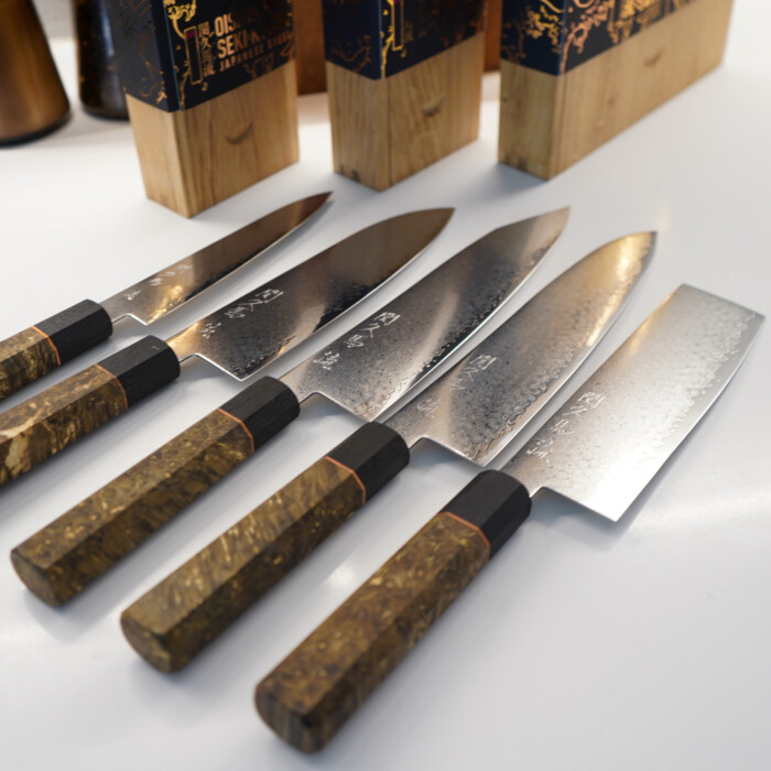 Seki Kyuba RYU Japanese Kitchen Knife Santoku Bunka Nakiri Petty Gyuto Chef's Stainless Seki Kyuba RYU Japanese Kitchen Knife Santoku Bunka Nakiri Petty Gyuto Chef's Stainless